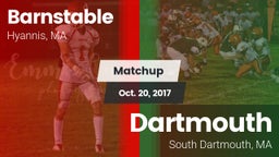 Matchup: Barnstable vs. Dartmouth  2017