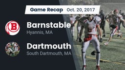 Recap: Barnstable  vs. Dartmouth  2017