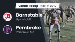 Recap: Barnstable  vs. Pembroke  2017