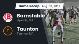 Recap: Barnstable  vs. Taunton  2019
