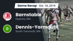 Recap: Barnstable  vs. Dennis-Yarmouth  2019