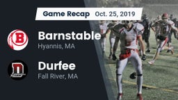 Recap: Barnstable  vs. Durfee  2019