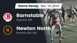 Recap: Barnstable  vs. Newton North  2019