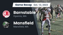 Recap: Barnstable  vs. Mansfield  2023