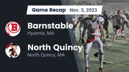 Recap: Barnstable  vs. North Quincy  2023