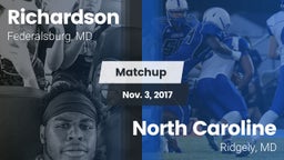 Matchup: Richardson vs. North Caroline  2017