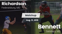 Matchup: Richardson vs. Bennett  2018