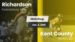 Matchup: Richardson vs. Kent County  2018