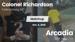 Matchup: Richardson vs. Arcadia   2019