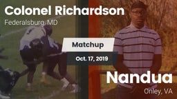 Matchup: Richardson vs. Nandua  2019