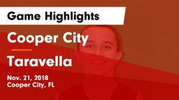 Cooper City  vs Taravella  Game Highlights - Nov. 21, 2018