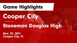 Cooper City  vs Stoneman Douglas High Game Highlights - Nov. 29, 2021