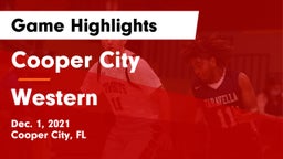 Cooper City  vs Western  Game Highlights - Dec. 1, 2021