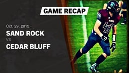 Recap: Sand Rock  vs. Cedar Bluff 2015