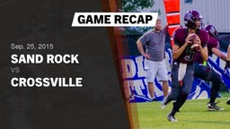 Recap: Sand Rock  vs. Crossville  2015