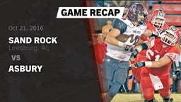 Recap: Sand Rock  vs. Asbury 2016