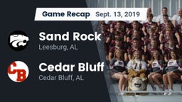 Recap: Sand Rock  vs. Cedar Bluff  2019
