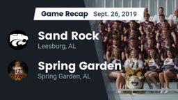 Recap: Sand Rock  vs. Spring Garden  2019