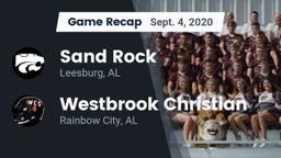 Recap: Sand Rock  vs. Westbrook Christian  2020