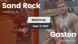 Matchup: Sand Rock vs. Gaston  2020