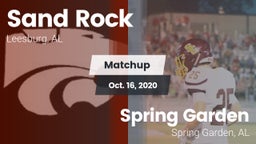 Matchup: Sand Rock vs. Spring Garden  2020