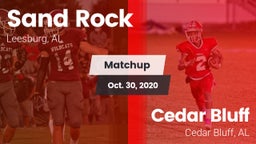 Matchup: Sand Rock vs. Cedar Bluff  2020