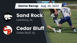 Recap: Sand Rock  vs. Cedar Bluff  2022