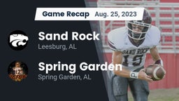 Recap: Sand Rock  vs. Spring Garden  2023