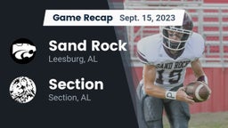 Recap: Sand Rock  vs. Section  2023