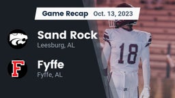 Recap: Sand Rock  vs. Fyffe  2023