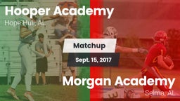 Matchup: Hooper Academy vs. Morgan Academy  2017