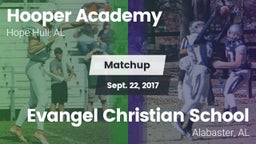 Matchup: Hooper Academy vs. Evangel Christian School 2017