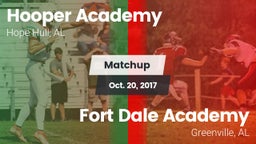 Matchup: Hooper Academy vs. Fort Dale Academy  2017
