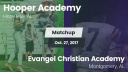 Matchup: Hooper Academy vs. Evangel Christian Academy  2017