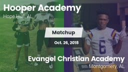 Matchup: Hooper Academy vs. Evangel Christian Academy  2018