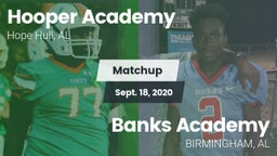 Matchup: Hooper Academy vs. Banks Academy 2020