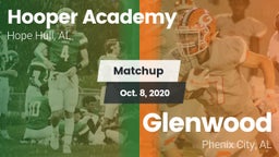 Matchup: Hooper Academy vs. Glenwood  2020