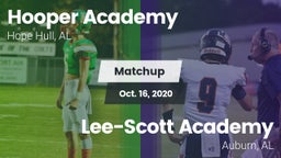 Matchup: Hooper Academy vs. Lee-Scott Academy 2020