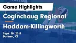 Coginchaug Regional  vs Haddam-Killingworth  Game Highlights - Sept. 20, 2019