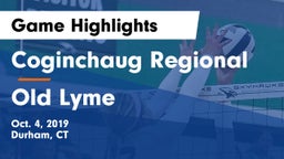 Coginchaug Regional  vs Old Lyme Game Highlights - Oct. 4, 2019