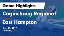 Coginchaug Regional  vs East Hampton Game Highlights - Oct. 21, 2019