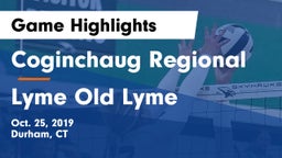 Coginchaug Regional  vs Lyme Old Lyme  Game Highlights - Oct. 25, 2019