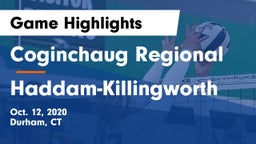 Coginchaug Regional  vs Haddam-Killingworth  Game Highlights - Oct. 12, 2020