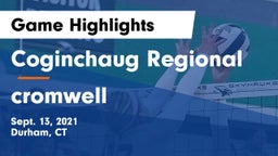 Coginchaug Regional  vs cromwell Game Highlights - Sept. 13, 2021