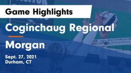 Coginchaug Regional  vs Morgan Game Highlights - Sept. 27, 2021