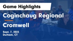 Coginchaug Regional  vs Cromwell  Game Highlights - Sept. 7, 2023