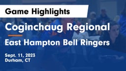 Coginchaug Regional  vs East Hampton Bell Ringers Game Highlights - Sept. 11, 2023