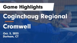 Coginchaug Regional  vs Cromwell  Game Highlights - Oct. 3, 2023