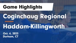 Coginchaug Regional  vs Haddam-Killingworth Game Highlights - Oct. 6, 2023