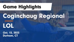 Coginchaug Regional  vs LOL Game Highlights - Oct. 13, 2023